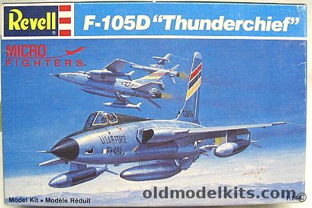 Revell 1/144 Republic F-105D Thunderchief, 4045 plastic model kit